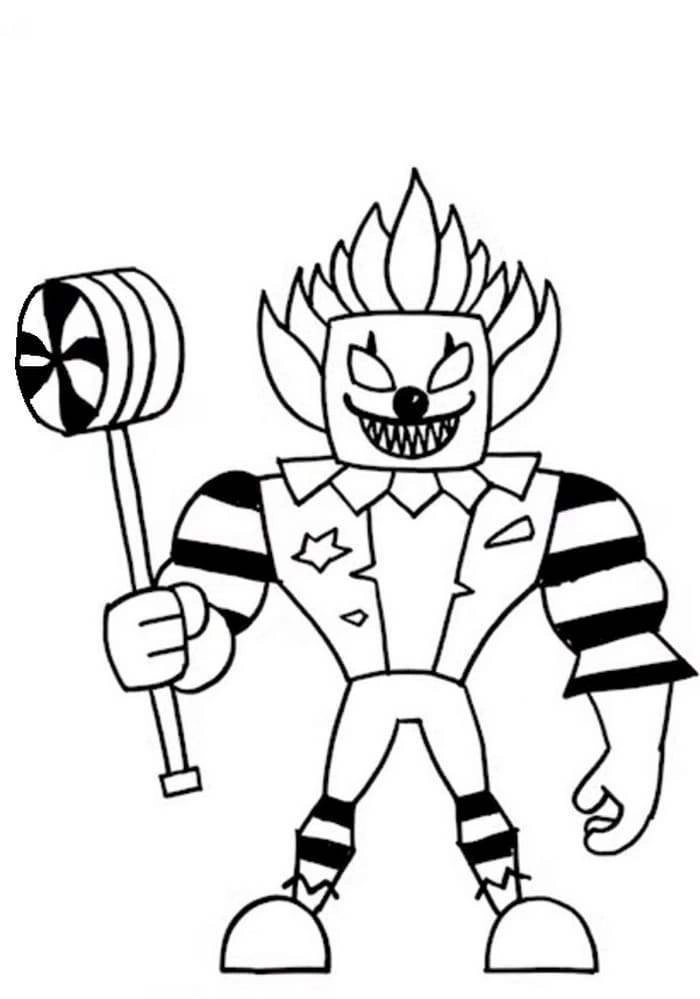 Kolorowanka Roblox Ronald